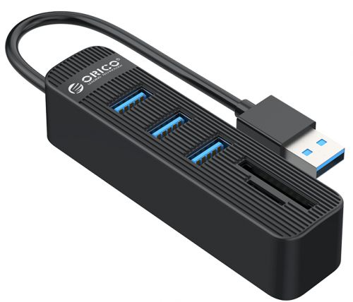 Концентратор USB 3.0 Orico TWU3-3AST-BK