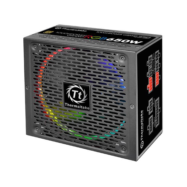 

Блок питания ATX Thermaltake Toughpower Grand RGB 650W Gold (RGB Sync Edition) (PS-TPG-0650FPCGEU-S), Toughpower Grand RGB 650W Gold (RGB Sync Edition) (PS-TPG-0650FPCGEU-S) (УЦЕНЕННЫЙ)