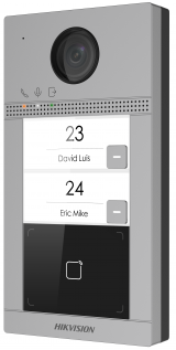 

Вызывная панель HIKVISION DS-KV8213-WME1(B) 2Мп IP на двух абонентов с ИК-подсветкой и Wi-Fi CMOS 2М, DS-KV8213-WME1(B)