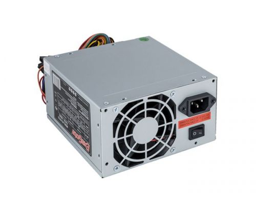 Блок питания ATX Exegate CP350 EX169945RUS 350W, 8cm fan, 24p/4p, 3*SATA, 2*IDE, FDD