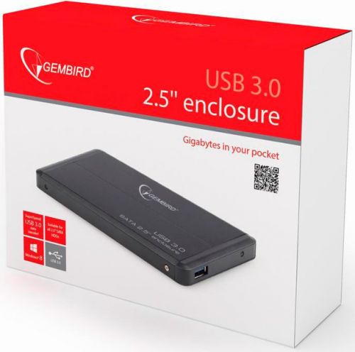 Внешний корпус для HDD SATA 2.5” Gembird EE2-U3S-2