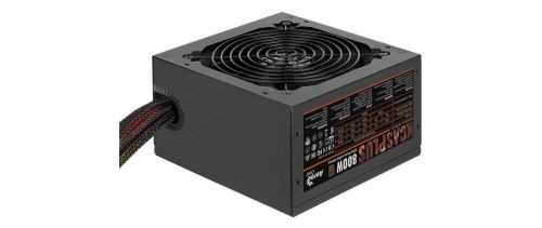 Блок питания ATX AeroCool KCAS Plus 800 4713105962673 800W, вентилятор 120x120мм, 80 Plus Bronze