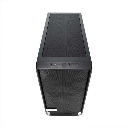 Корпус eATX Fractal Design Meshify 2 Black TG Dark Tint FD-C-MES2A-02 черный, без БП, боковая панель из закаленного стекла, 2*USB 3.0, USB Type-С, aud - фото 3