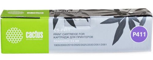 Картридж Cactus CS-P411 для Panasonic KXMB1900/MB2000/MB2010/MB2020/MB2025/MB2030,2000стр
