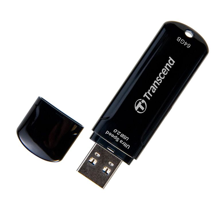 

Накопитель USB 2.0 64GB Transcend JetFlash 600 TS64GJF600 черный, JetFlash 600