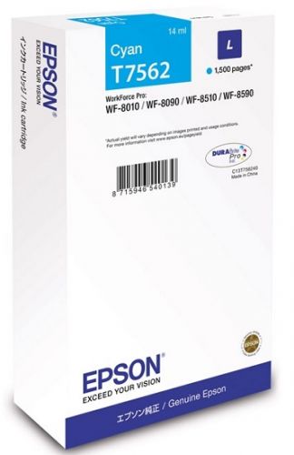 Картридж Epson C13T756240 I/C (c) WF-8090/8590
