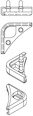 Комплект Noctua NA-SAVP1-RED