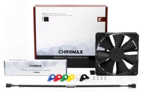 Вентилятор для корпуса Noctua NF-F12 PWM Chromax