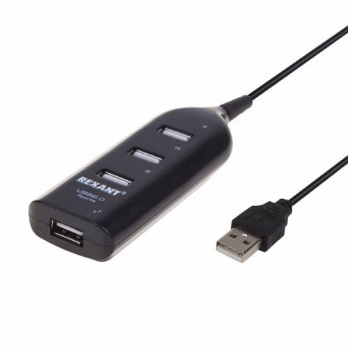Разветвитель USB 2.0 Rexant 18-4105