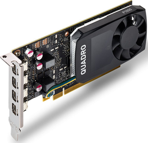 Видеокарта PCI-E Lenovo Quadro P1000 4X60N86661 4GB GDDR5 128bit 14nm 4*mDP