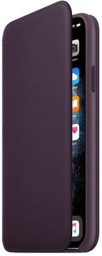 

Чехол Apple MX092ZM/A для iPhone 11 Pro Max, Leather, aubergine, MX092ZM/A