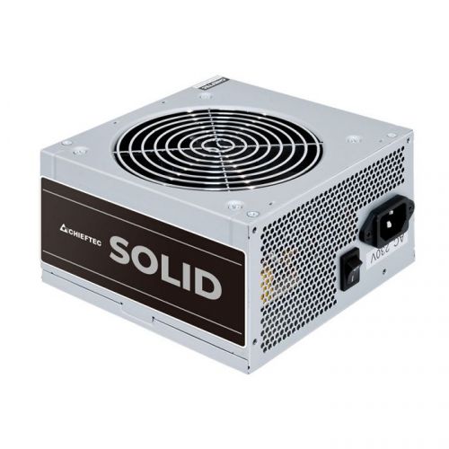 Блок питания ATX Chieftec GPP-500S 500W, ATX 2.3, Aктивный PFC, 120mm fan, OEM