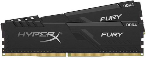 Модуль памяти DDR4 8GB (2*4GB) HyperX HX430C15FB3K2/8 Fury black PC4-24000 3000MHz CL15 1.35V Retail HX430C15FB3K2/8 - фото 1