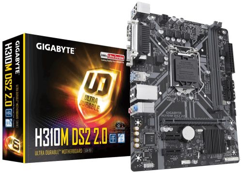 

Материнская плата mATX GIGABYTE H310M DS2 2.0, H310M DS2 2.0