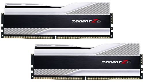 Модуль памяти DDR5 32GB (2*16GB) G.Skill F5-6000J3636F16GX2-TZ5S Trident Z5 silver PC5-48000 6000MHz CL36 heatsink 1.35V - фото 4