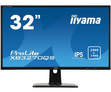 

Монитор 31,5" Iiyama ProLite XB3270QS-B1 2560x1440, 4 мс, 300 кд/м2, 80000000:1, 178°/178°, IPS, DVI-D (HDCP), HDMI, DisplayPort, аудио стерео, SPK, H, ProLite XB3270QS-B1