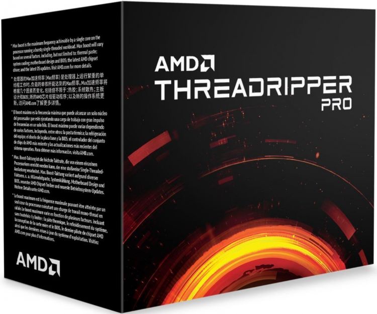 Процессор AMD Ryzen Threadripper PRO 3955WX 100-100000167WOF Zen 16C/32T 3.9-4.3GHz (sWRX8, L3 64MB, 7nm, 280W) w/o cooler