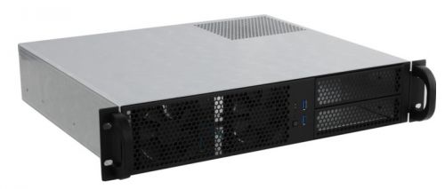 Корпус серверный 2U Procase RM238-B-0 черный, без блока питания, глубина 380мм, MB 9.6"x9.6"