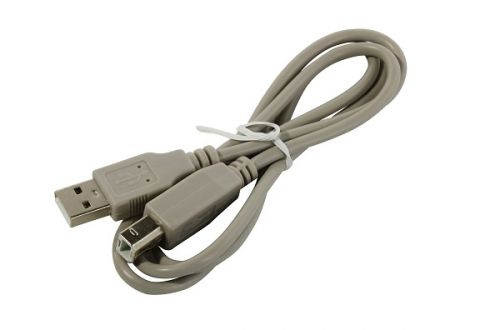 Кабель интерфейсный USB 2.0 5bites UC5010-010C AM-BM, серый, 1м