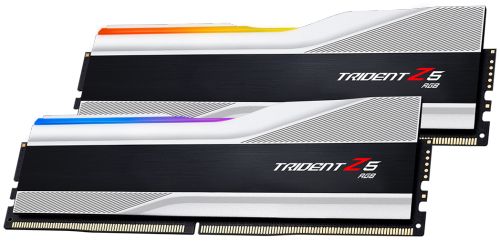 Модуль памяти DDR5 32GB (2*16GB) G.Skill F5-5600J3636C16GX2-TZ5RS Trident Z5 RGB silver PC5-44800 5600MHz CL36 heatsink 1.2V - фото 3