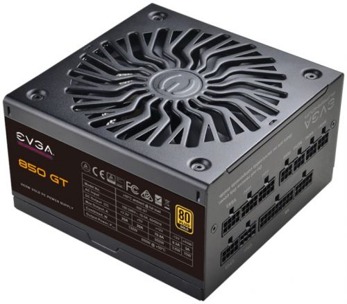 Блок питания ATX EVGA 220-GT-0850-Y2 850W, 80 Plus Gold, 135mm fan, fully modular - фото 1