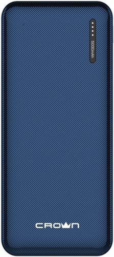 

Аккумулятор внешний портативный Crown CMPB-5000 blue CM000003226 5000 mAh, Li-Pol, вход: micro-USB-5В/2А, typeC-5В/2А; выход: USB-5В/2.1А, typeC-5В/2., CMPB-5000 blue