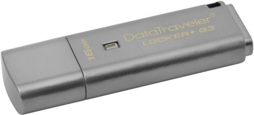 

Накопитель USB 3.0 16GB Kingston DataTraveler Locker G3, DataTraveler Locker G3