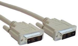 Кабель интерфейсный DVI-DVI Cablexpert 19M/19M CC-DVI-6C 1.8м, single link, экран, феррит.кольца, пакет