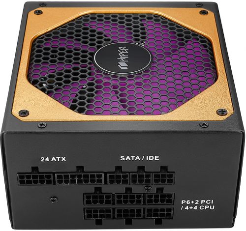 Блок питания ATX HIPER HPG-1200FM EXCELLENT 1200W, 80+Gold, APFC, 140mm fan, full modular