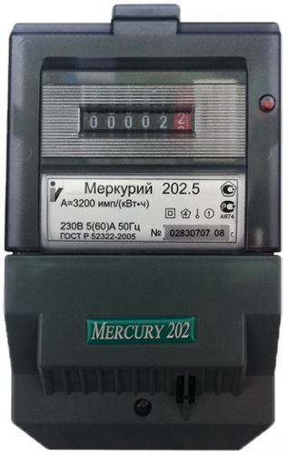 Счетчик электроэнергии Меркурий 34798 - фото 1