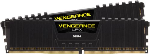 Модуль памяти DDR4 16GB (2*8GB) Corsair CMK16GX4M2Z2666C16 Vengeance LPX PC4-21300 2666MHz CL16 1.2V радиатор RTL