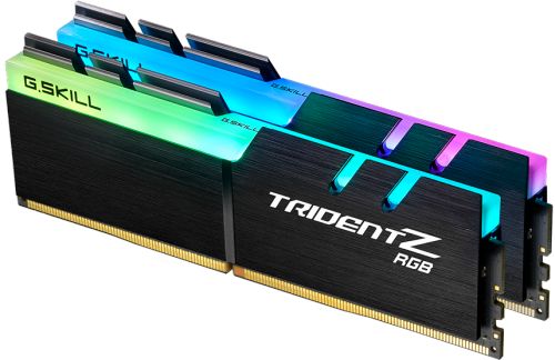 Модуль памяти DDR4 32GB (2*16GB) G.Skill F4-3600C16D-32GTZRC Trident Z RGB 3600MHz CL16 1.35V