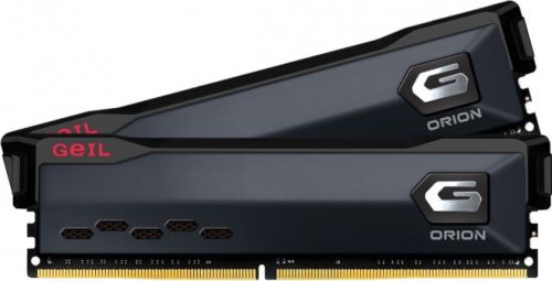 Модуль памяти DDR4 16GB (2*8GB) Geil GOG416GB4400C18ADC Orion titanium grey PC4-35200 4400MHz CL18 радиатор 1.45V