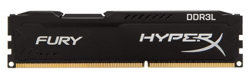 Модуль памяти DDR3 4GB HyperX HX316LC10FB/4 Fury black PC3-12800 1600MHz CL10 240-Pin 1.35V XMP Радиатор