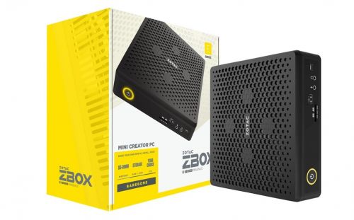 Платформа Zotac ZBOX-EN052060C-BE ZBOX,SFF, i5-10300H,RTX2060, 2*DDR4 SODIMM SLOT, M.2SSD SLOT, 2.5" SATAIII BAY, WIFI, BT,2.5G LAN, GLAN, 2*DP, 2*HDM