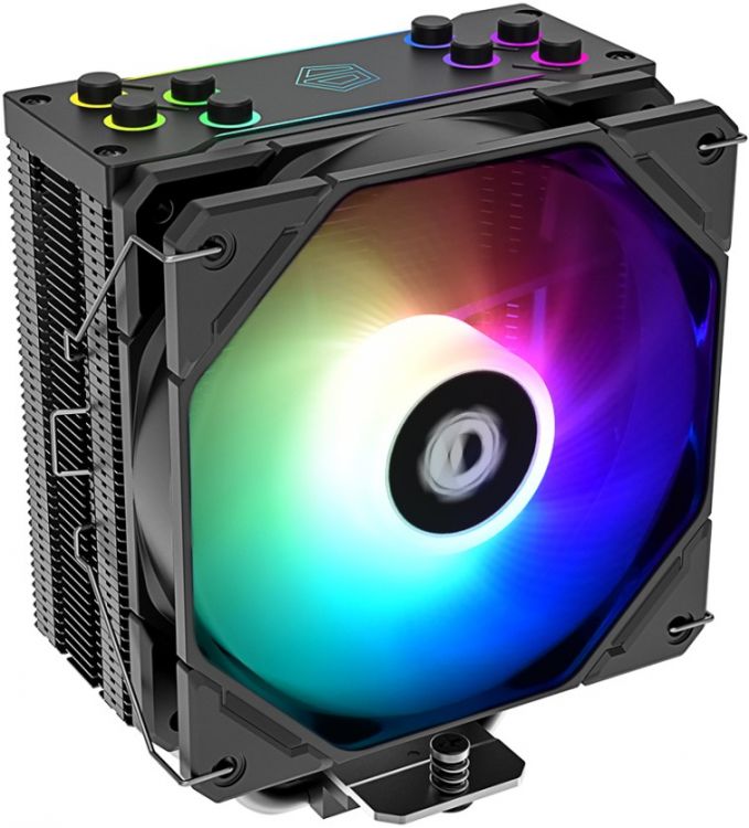 Кулер ID-Cooling SE-224-XT ARGB V3 LGA20XX/1700/1366/115X/AM4/AM3/+/AM2/+/FM2/+/FM1 (TDP 180W, PWM, 4 тепл.трубки прямого контакта, FAN 120mm, Address