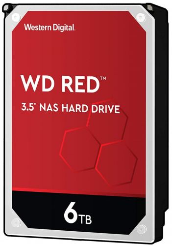 Жесткий диск 6TB SATA 6Gb/s Western Digital WD60EFAX 3.5" WD Red 5400rpm 256MB