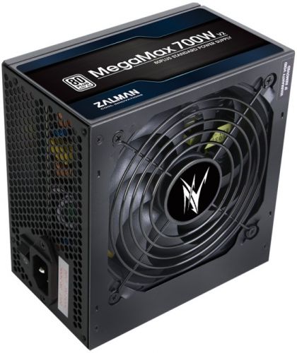 Блок питания ATX Zalman MegaMax 700W v2 ZM700-TXII (V2) 80PLUS STANDARD, Active PFC, 120mm fan Retail