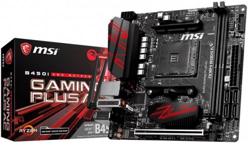 

Материнская плата mini-ITX MSI B450I GAMING PLUS AC, B450I GAMING PLUS AC