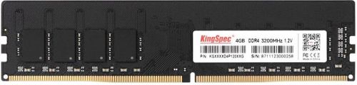 Модуль памяти DDR4 4GB KINGSPEC KS3200D4P12004G 3200MHz PC4-25600 288-pin 1.2В single rank RTL
