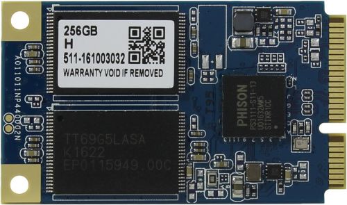 Накопитель SSD mSATA SmartBuy SB256GB-S11TLC-MSAT3 S11 256GB PS3111 TLC 3D NAND 560/465MB/s IOPS 90K/70K MTBF 1.5M RTL