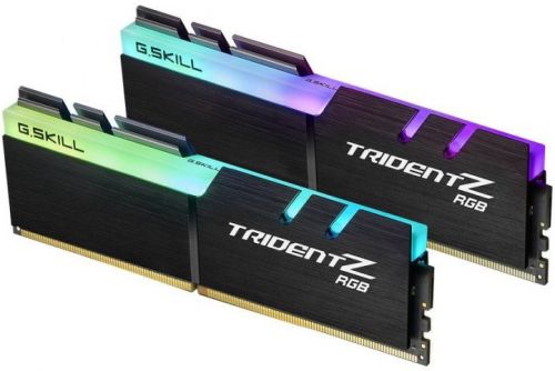 Модуль памяти DDR4 64GB (2*32GB) G.Skill F4-3600C16D-64GTZR TRIDENT Z RGB PC4-28800 3600MHz CL16 радиатор подсветка 1.45V