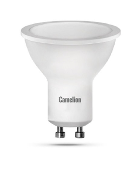 

Лампа светодиодная Camelion LED7-GU10/830/GU10 Camelion 11654 7Вт/60Вт, GU10, 170-265В, 3000К, 490лм, рефлектор (11654), LED7-GU10/830/GU10