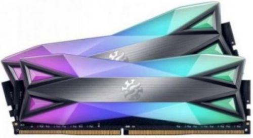 Модуль памяти DDR4 16GB (2*8GB) ADATA AX4U32008G16A-DT60 XPG SPECTRIX D60G RGB PC4-25600 3200MHz CL16 радиатор 1.35V RTL