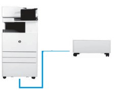 

Опция HP Y1F99A входной лоток высокой емкости для LaserJet Mngd MFP E77822, E77825, E77830, Y1F99A