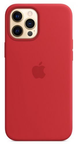 

Чехол Apple Silicone Case with MagSafe MHLF3ZE/A для iPhone 12 Pro Max red, Silicone Case with MagSafe