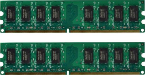 Модуль памяти DDR2 4GB (2*2GB) Patriot PSD24G800K PC2-6400 800MHz CL6 1.8V