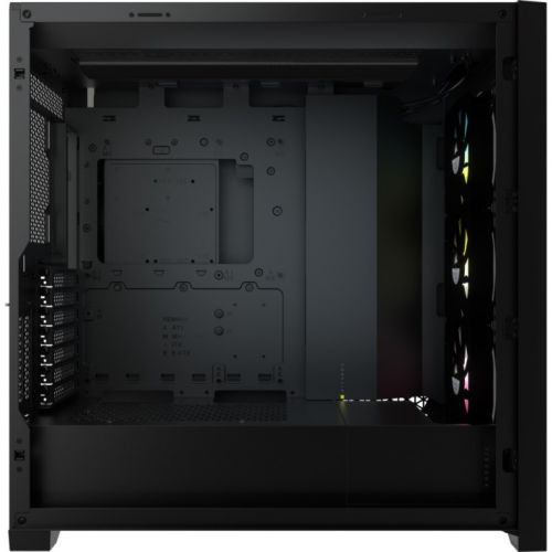 Корпус ATX Corsair iCUE 5000X RGB CC-9011212-WW черный, без БП, стенка из закаленного стекла, 2*USB 3.0, USB 3.1 Type-C, audio - фото 2