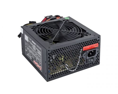 Блок питания ATX Exegate 400NPX EX224732RUS-S 400W SC black 12cm fan 24p4p 68p PCI-E 3SATA 2IDE FDD кабель 220V с защитой от выдергивани