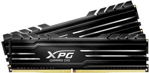 Модуль памяти DDR4 32GB (2*16GB) ADATA AX4U360016G18A-DB10 XPG GAMMIX D10 black PC4-28800 3600MHz CL18 радиатор 1.35V RTL